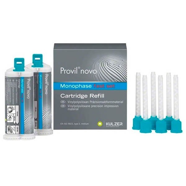 Provil Novo Monophase: Dental Impression Silicone (2 x 50 ml)