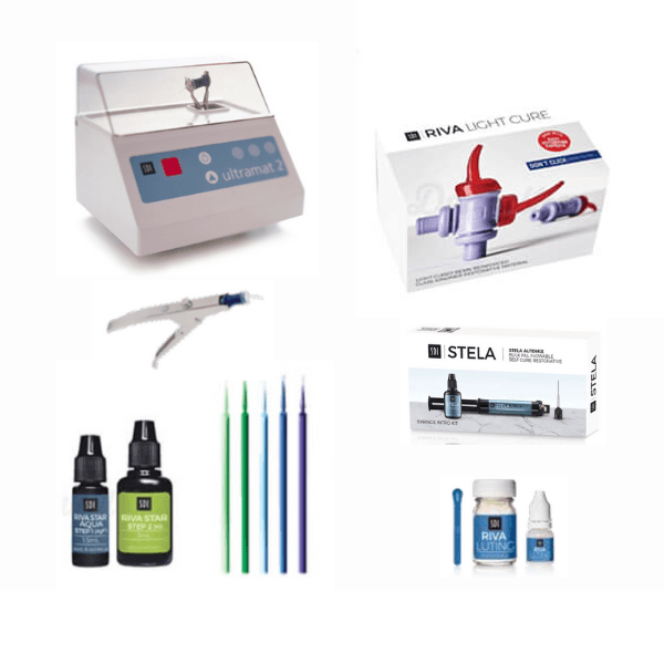 Pack of Capsule Mixer + Capsules + Cement + Adhesive