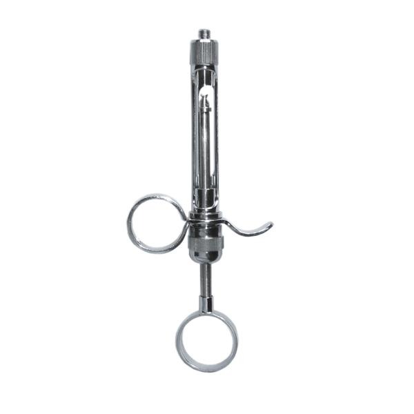 Anesthesia Syringe with Dual Suction Rings for Dental Use