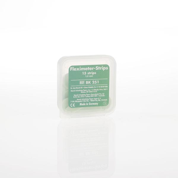 Fleximeter Strips Bite Registration Templates for Precise Occlusion Analysis