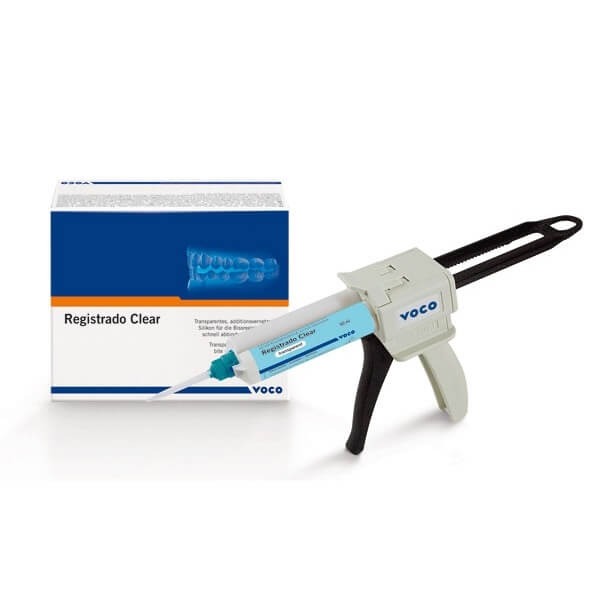 Registrado Clear: Silicone for Occlusal Registration (50 ml)