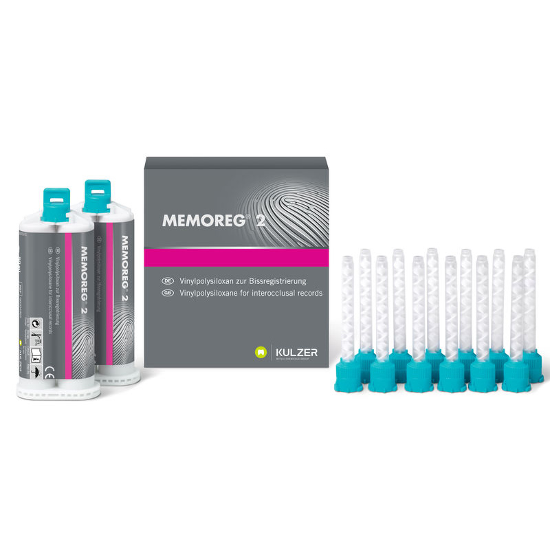 Memoreg 2: Bite Registration Silicone (2 x 50 ml)