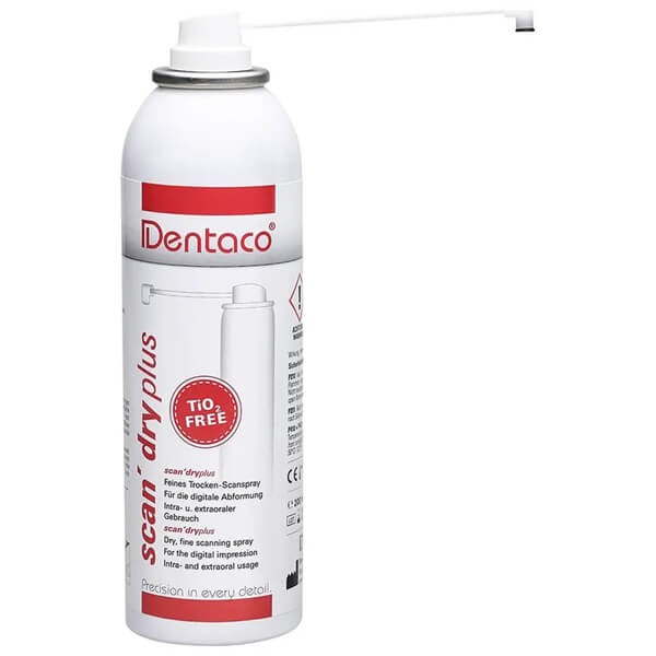Dry Plus Dry Scan Spray for Clear CAD/CAM Scanning