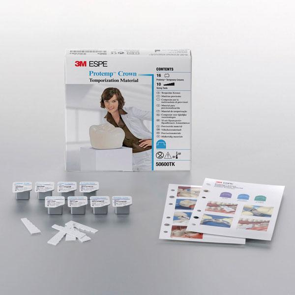 Protemp Prepolymerized Composite Provisional Crown Kit
