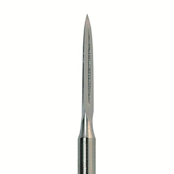 186RF.CA - Stainless Steel Lance Shape Counter Angle Buring Cutter (2 pcs.)