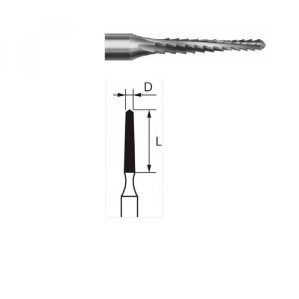 Cone-Shaped Bur 162RF: Steel Bur for Bone Cutting (Contra-Angle)