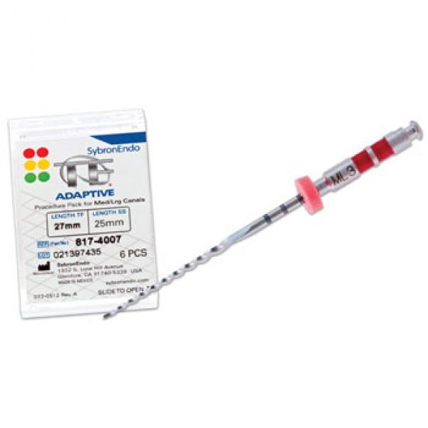Twisted File Adaptative: Endodontic Files (4 pcs)