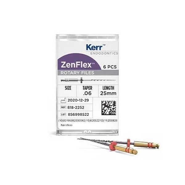 ZenFlex: Endodontic files (6 pcs)