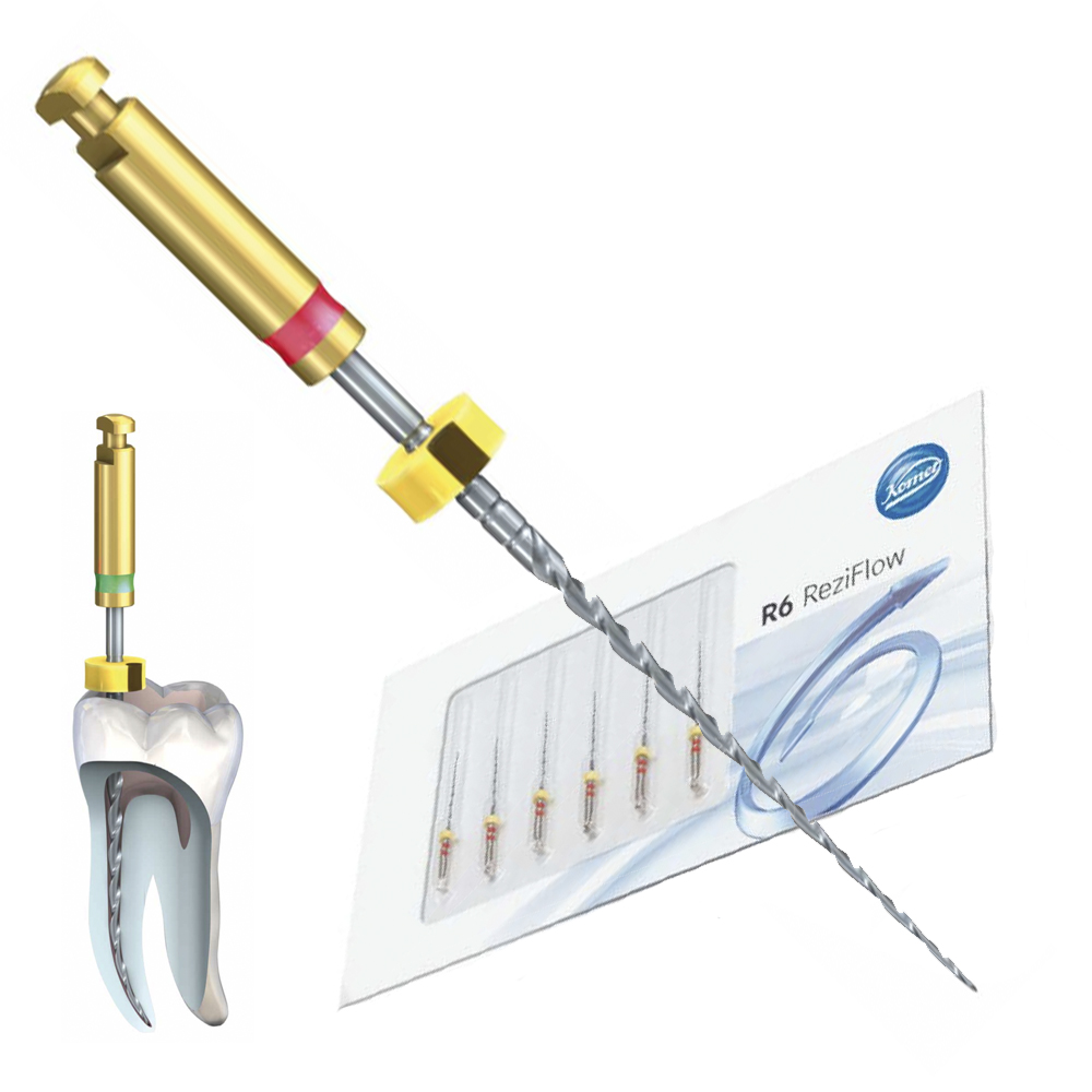 F360 NiTi Sterile Contra Angle Files (6 pcs)