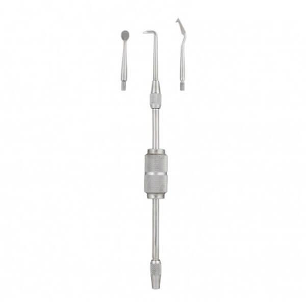 16.5 cm Stainless Steel Bridge and Crown Extractor