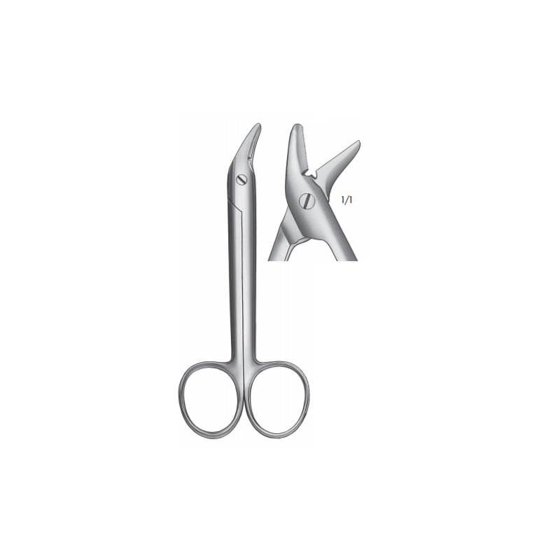 826 1/2 Precision 12 cm Crown Scissors for Dental Use