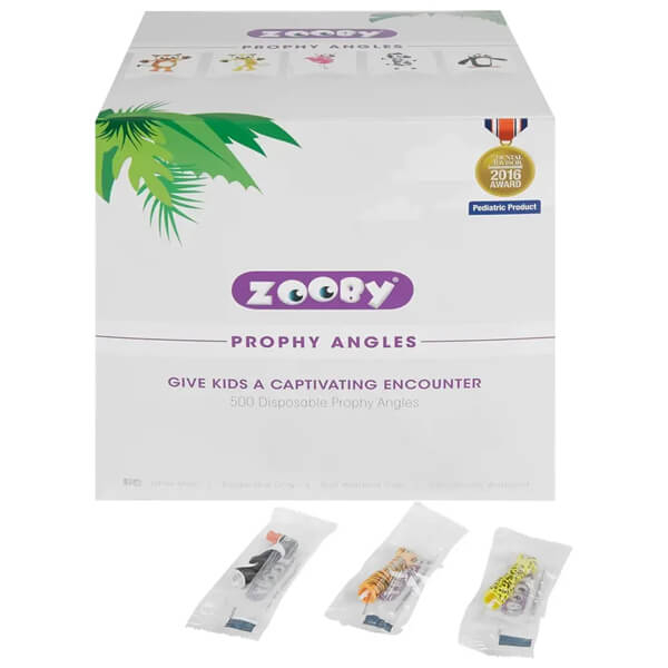 Children's Prophylaxis Cups: Animal-Shaped Dental Cleaning Cups