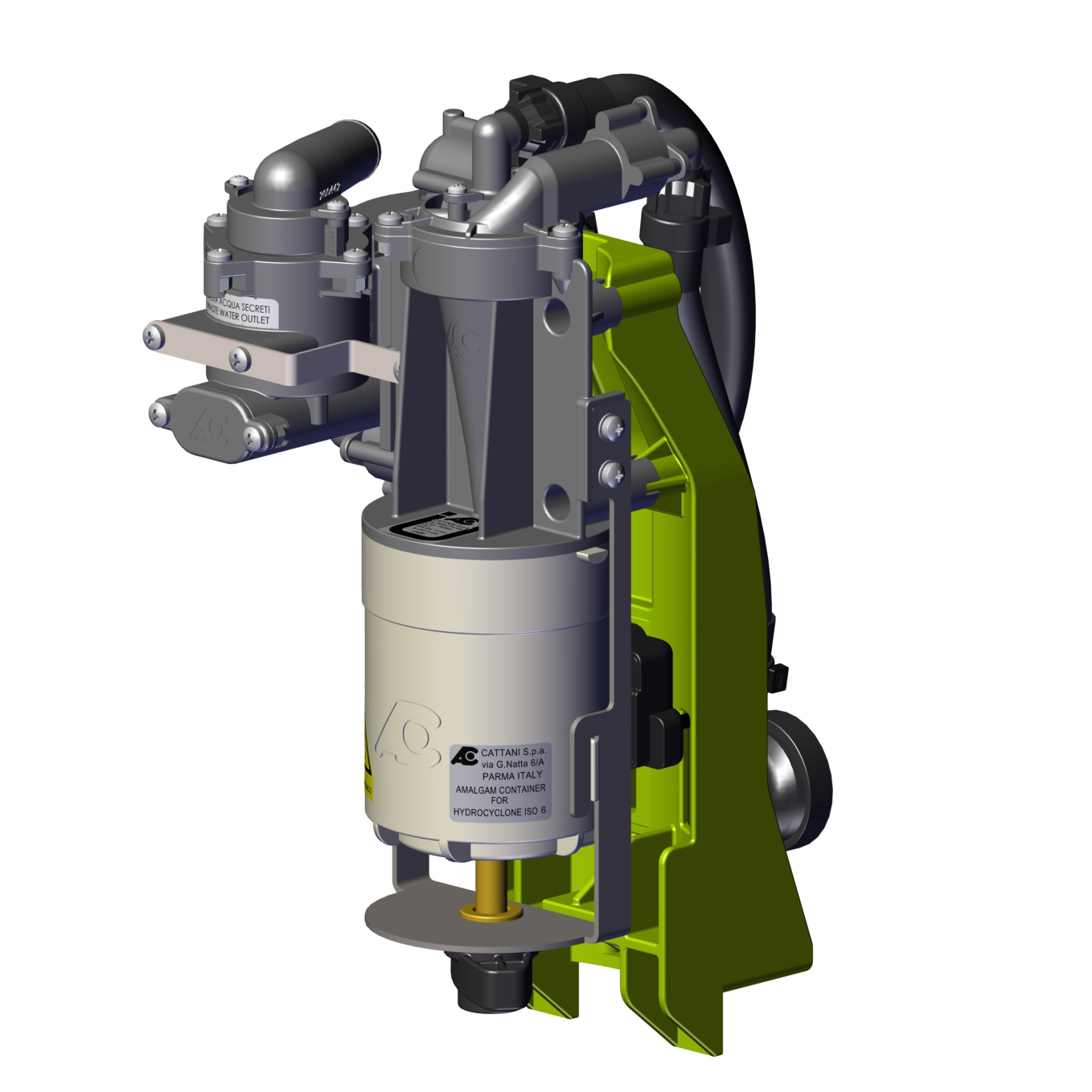 Micro Smart Suction Amalgam Separator for Dental Clinics and Labs