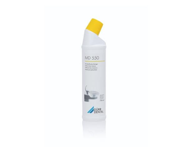MD550 Spittoon Cleaning Solution 750 ml for Dental Aspiration Systems