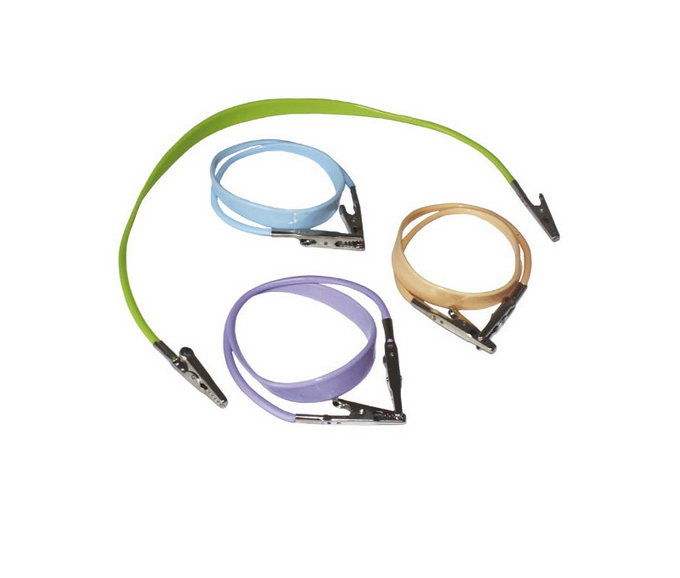 Napkin Chain Holder Assorted Colors - 4 Pieces