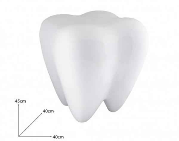 Molar Shaped Dental Clinic Stool for Professional Use