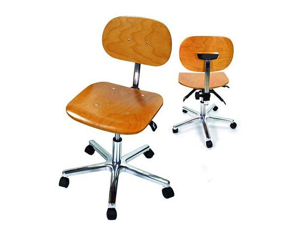 Work station chair with backrest