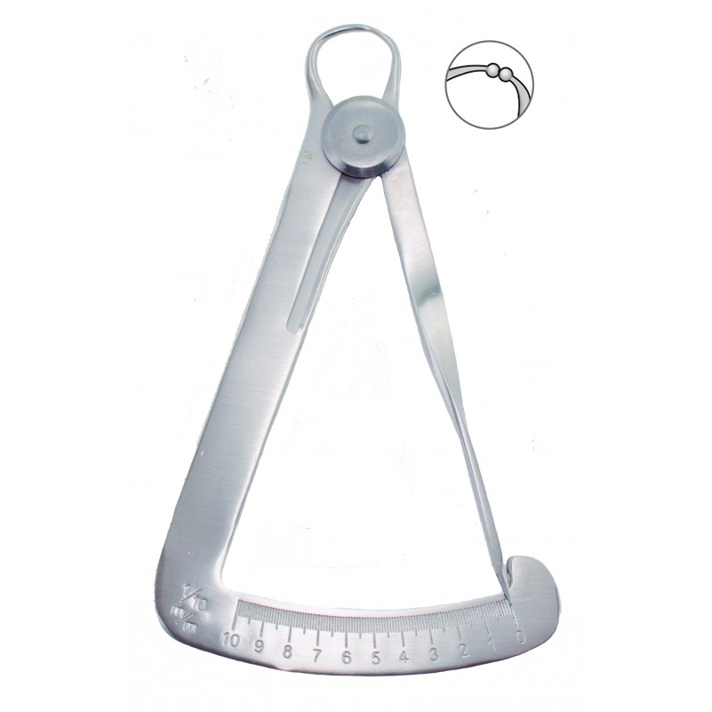 Millimeter Wax Caliper for Precise Dental Prosthesis Measurement