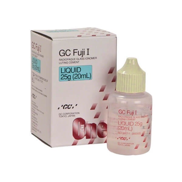Fuji I Glass Ionomer Cement Kit 35g Powder & 20ml Liquid for Dental Fixation