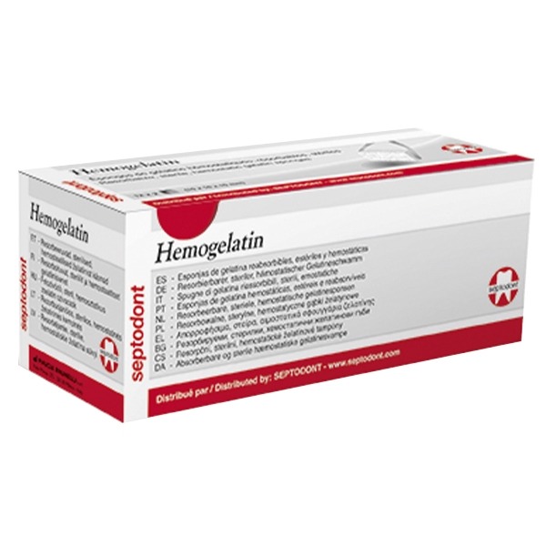 Haemogelatin: Haemostatic Sponge with Collagen (24 pcs)