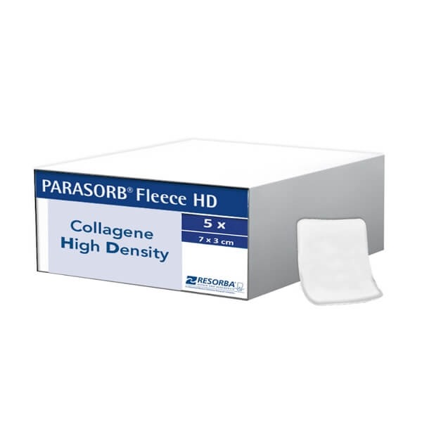 PARASORB Fleece: Absorbable Collagen Hemostatic Sponge (equine collagen)