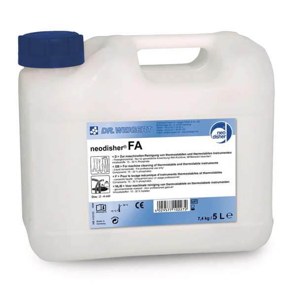 Neodisher FA Dental Alkaline Cleaner - 5 Liters