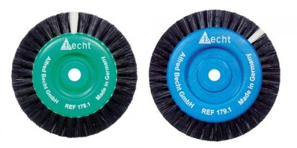 Special Round Brush with 2 Rows for Dental Laboratory Use