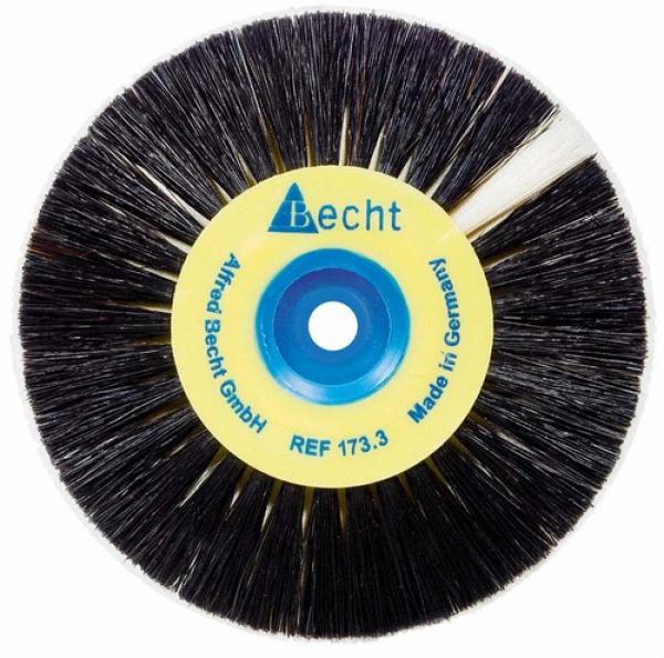 Round Brush with Chungking Bristles for Dental Laboratory Use