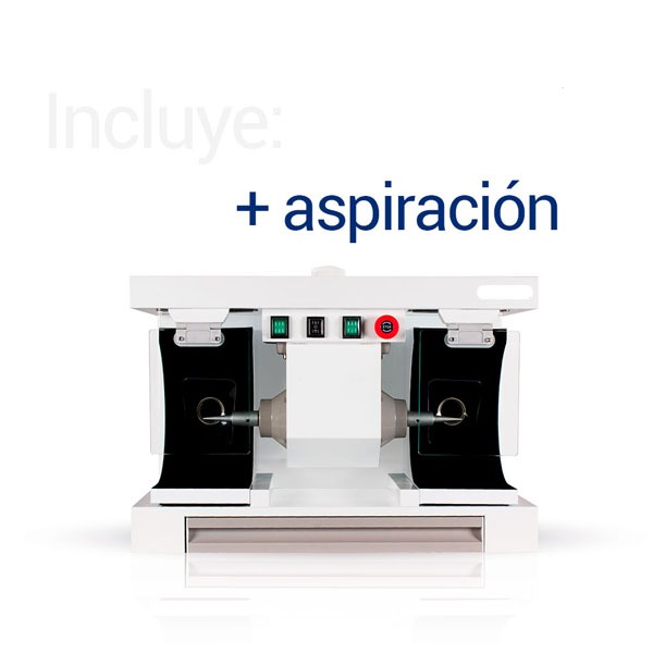 Dental Polishing Box with Aspiration for Laboratory Use