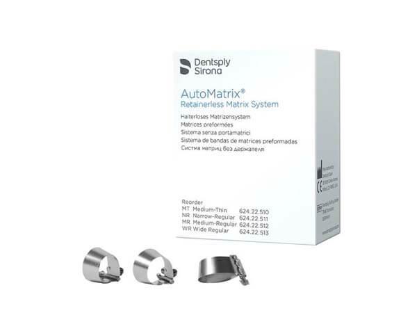 AutoMatrix Metal Dies Set - 72 Pieces for Dental Matrices
