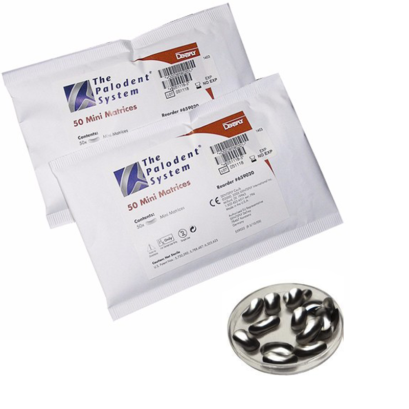 Palodent Standard Replacement Metal Matrices for Dental Restorations