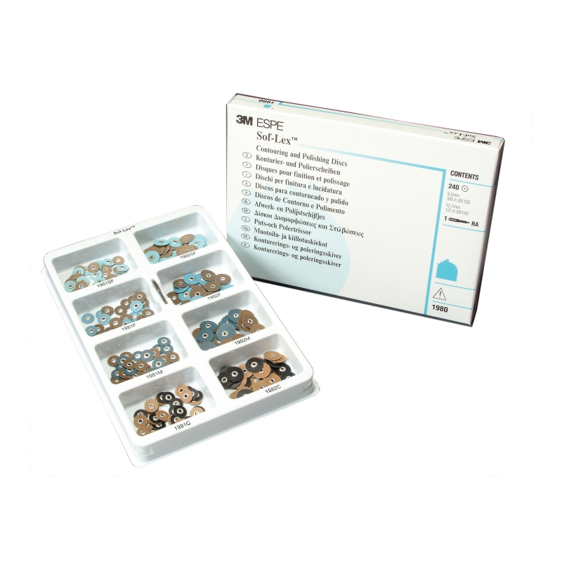Sof-Lex Polishing Disc Kit for Aesthetic Dental Restorations