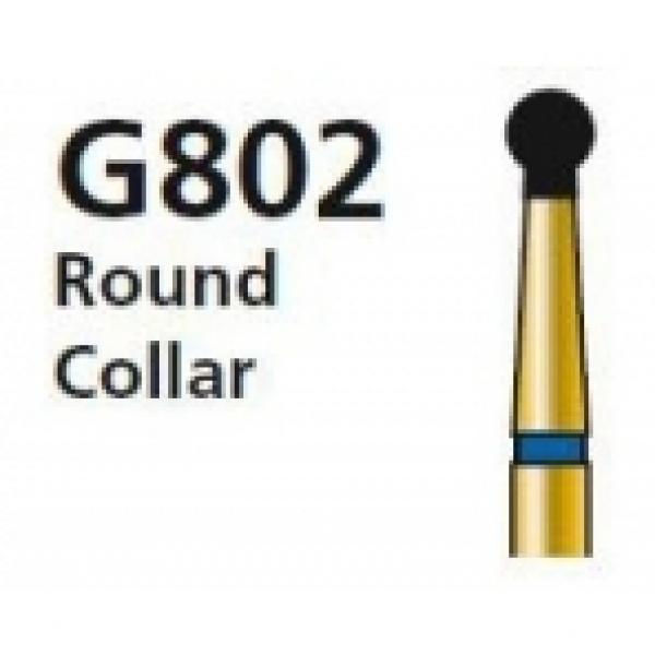 G802 FG Round or Ball Diamond Bur Set (5 pcs)