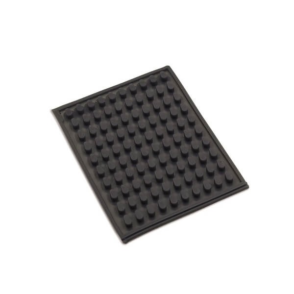 BI-V-Pin Nickel Plated: Dental Pin with Rubber Caps