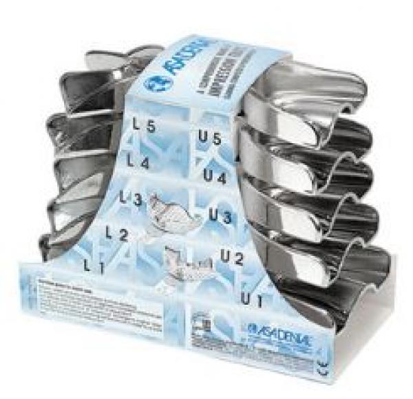 Tray Kit with Retention S2803 Metallic Impression Trays