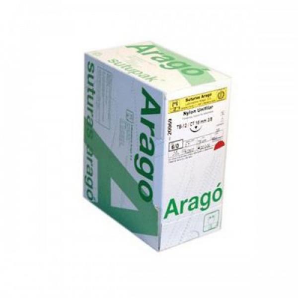 Unifil TB Nylon Suture Thread - 36 Pieces, 75 cm Each