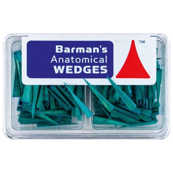 Barman’s Small Natural Dental Wedges for Precise Isolation