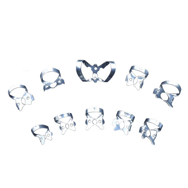 Assorted Dental Clamp Kit - 10 Pieces