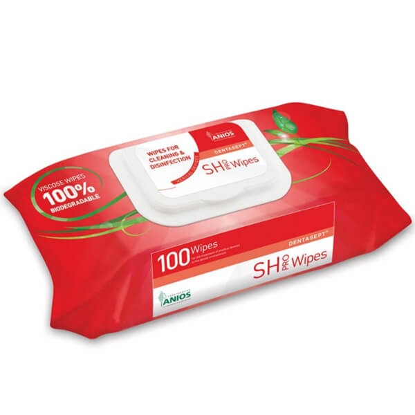 Dentasept SH Pro Disinfectant Wipes - Pack of 100