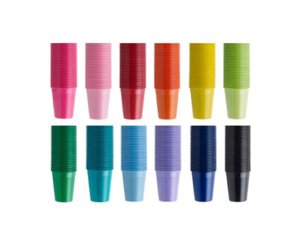 Monoart Disposable Plastic Cups 200 cc - Pack of 3000