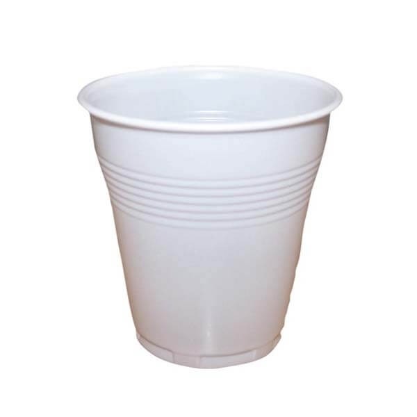 White Plastic Cups of 160 cc (1000 pcs)