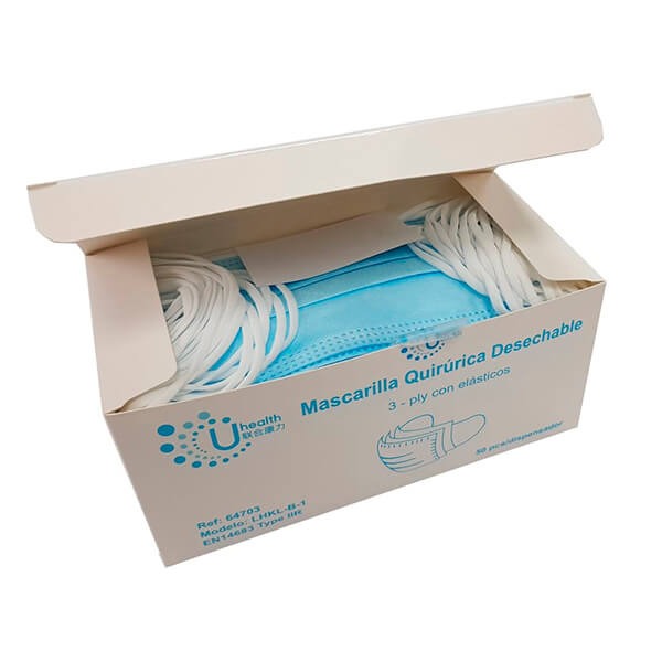 Box of disposable masks (50 units)
