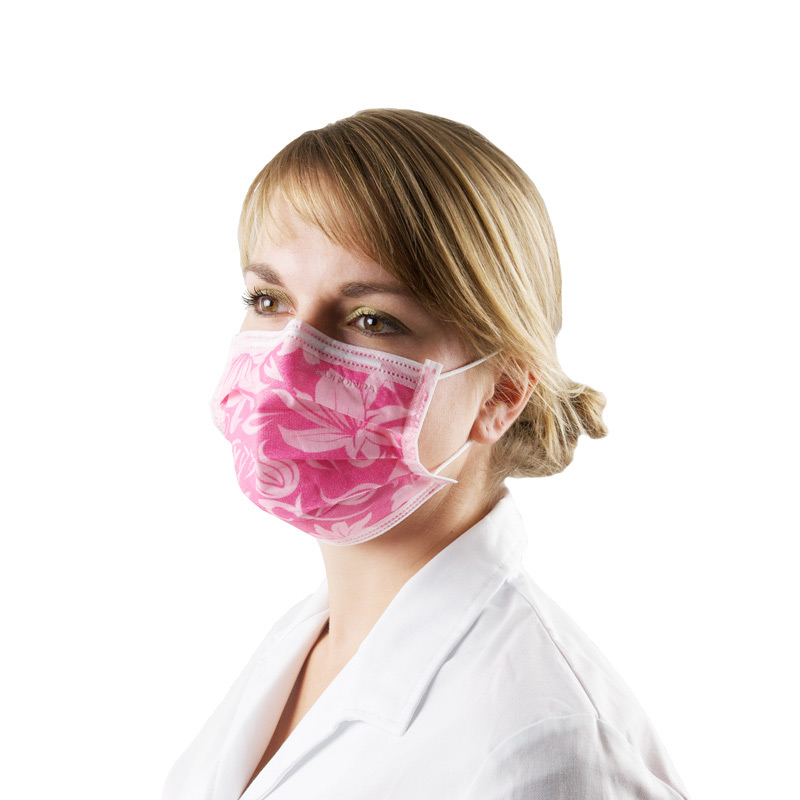 Floral Mask with 4 Layers (50 units)