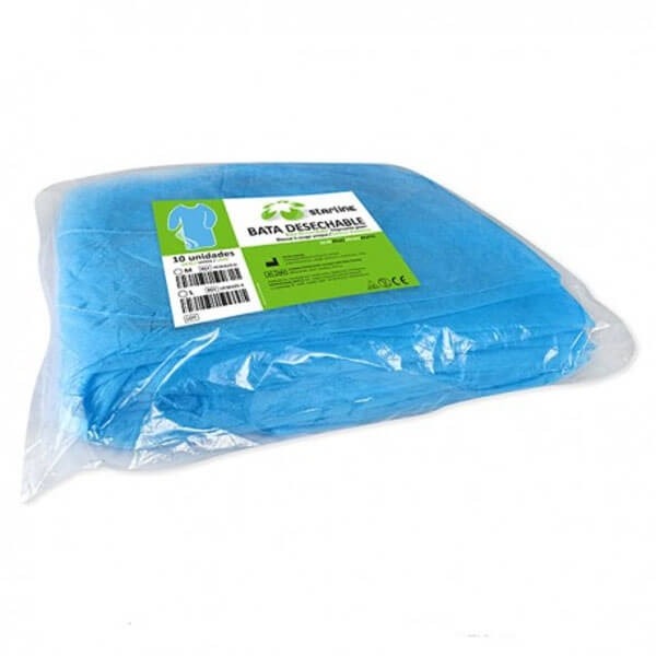 Disposable gown with elastic cuff (10 pcs)