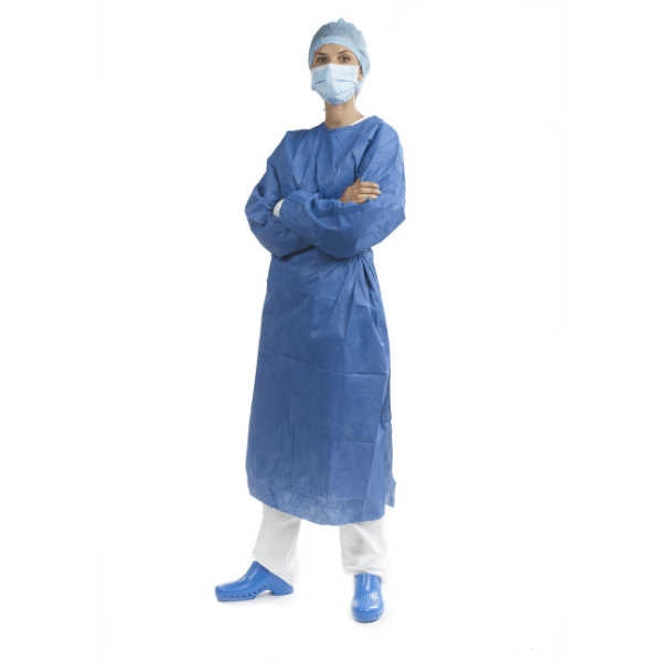 Sterile Microfiber SMS Disposable Surgical Gown Model Expo (12 Units)