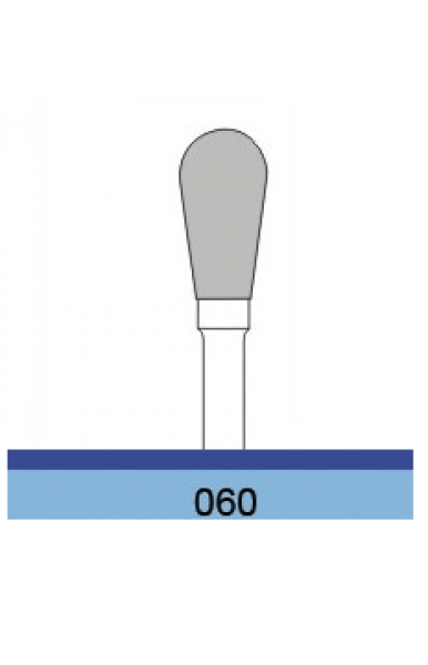 HP Tungsten Carbide Bur 239 Pear-Shaped for Dental Laboratory Use