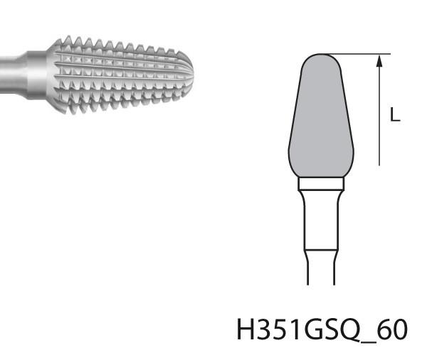 H351GSQ.104 Bur. PM egg (5 pcs)