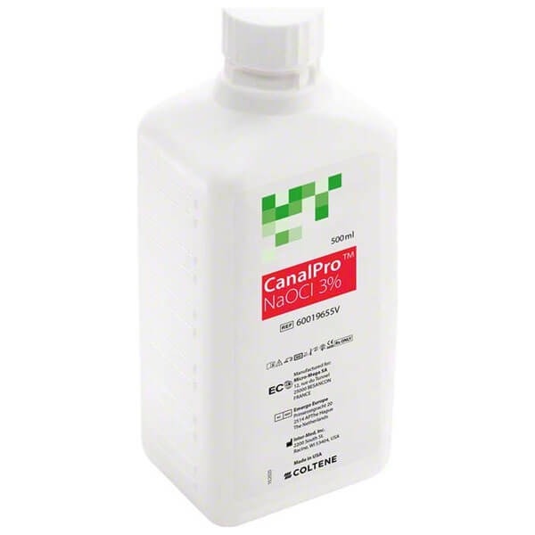 CanalPro NaOCI: Liquid root canal solution (500 ml)