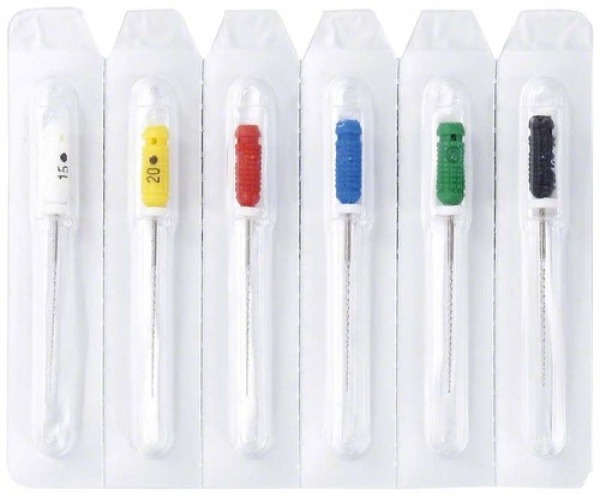 Hedstroem: Manual Endodontic Files (6 pcs)