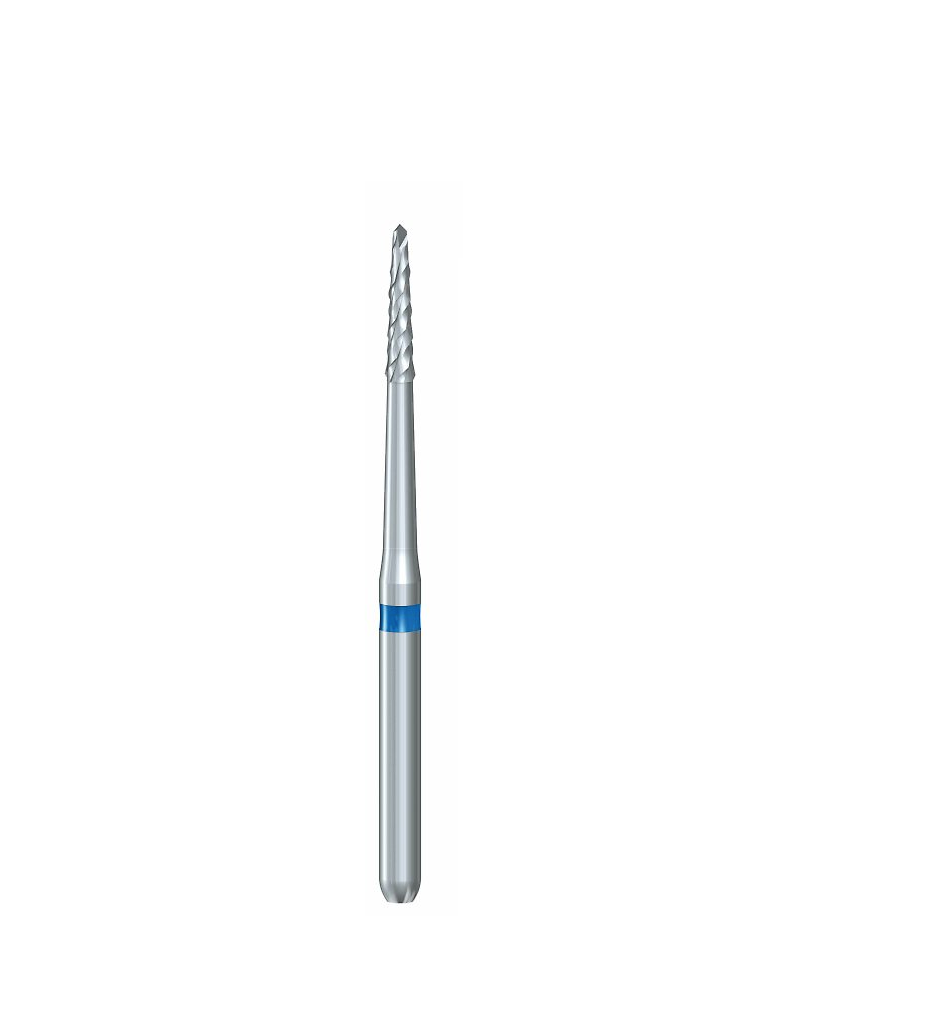 H254LE Surgical Bone Turbine Bur, Pointed Conical Tungsten Carbide (5 pcs)